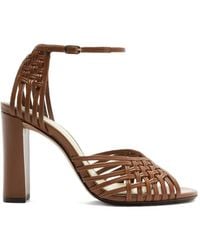 Alexandre Birman - Gewebte Lilian Sandalen Mit Absatz - Lyst