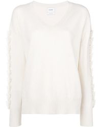 Barrie - Troisieme Dimension Cashmere V-Neck Pullover - Lyst