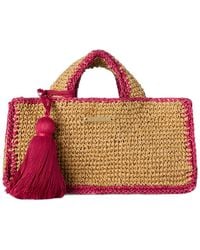 Momoní - Bonita Raffia Shoulder Bag - Lyst