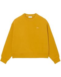 Lacoste - Logo-Patch Sweatshirt - Lyst