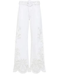 FARM Rio - Off- Boho Beauty Richelieu Pants - Lyst