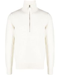 Tom Ford - Half-zip Knitted Jumper - Lyst