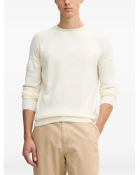 KARL LAGERFELD - Embossed-Logo Sweater - Lyst