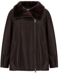 Herno - Klassische Lederjacke - Lyst
