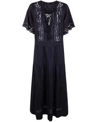 Seventy - Tassel Lace Dress - Lyst
