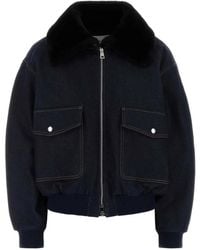 Givenchy - Pinch Gerafelde Denim Shorts - Lyst