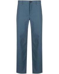 PS by Paul Smith - Logo-appliqué Straight-leg Chinos - Lyst