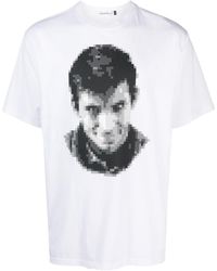 Undercover - Pixelated-print Cotton T-shirt - Lyst