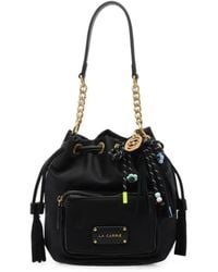 La Carrie - Dark Wave Bucket Bag - Lyst