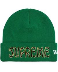 Supreme - New Era Action Beanie Hat - Lyst