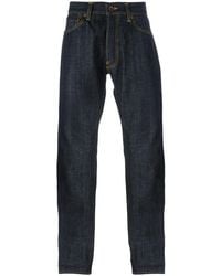 Edwin - Ed-55, Regular Tapered, 63 Rainbow Selvedge Jeans, Unwashed - Lyst