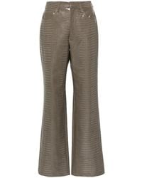 ROTATE BIRGER CHRISTENSEN - Straight Broek - Lyst