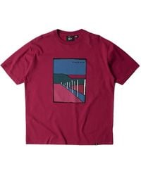 by Parra - T-Shirt Beach Parking À Manches Courtes - Lyst