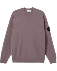 Stone Island - Textured-Knit Sweater - Lyst
