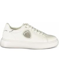 Blauer - Basket En Cuir À Ornements En Cristal - Lyst