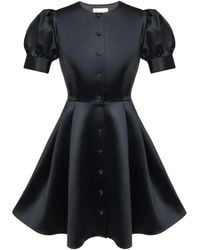 POST MERIDIEM - Button-Down Mini Dress - Lyst