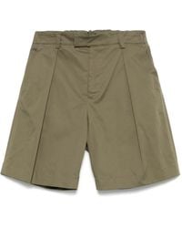 Low Brand - Logo-Tag Shorts - Lyst
