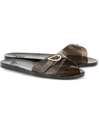 Ancient Greek Sandals - Filia Buckle Slides - Lyst