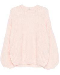 TOTEME - Pull En Maille Ajourée - Lyst