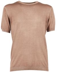 Brando - Fine-Knit Short-Sleeve T-Shirt - Lyst
