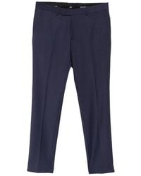 KARL LAGERFELD - Pantalon À Passants De Ceinture Et Plis Marqués - Lyst
