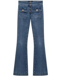 The Seafarer - Anais Button Pocket Jeans - Lyst