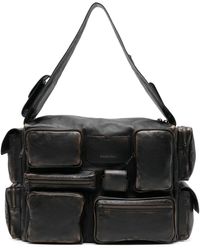 Balenciaga - レザーショルダーバッグ - Lyst