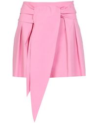 Moschino - Tie-Waist Shorts - Lyst