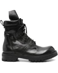 Rick Owens - Army Biker Boots - Lyst