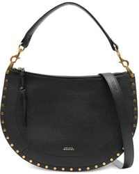 Isabel Marant - Oskan Half Moon Shopper Met Studs - Lyst