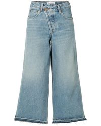 Monse Jeans a gamba larga - Blu