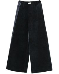 Ruohan - Pantalon Ample À Détails En Satin - Lyst