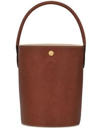 Longchamp - Cuir De Russie Bucket Bag - Lyst