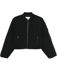 DKNY - Zip-Up Bomber Jacket - Lyst