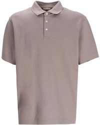 Herno - Polo Con Ricamo Logo - Lyst
