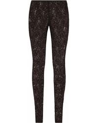 Dolce & Gabbana - Lace Leggings - Lyst