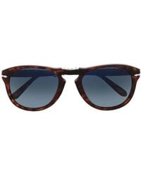 Persol - Lunettes De Soleil À Monture Effet Écaille De Tortue - Lyst