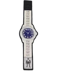 Walter Van Beirendonck - Embroidered Bracelet - Lyst