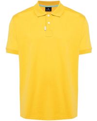 PS by Paul Smith - Logo-tag Cotton Polo Shirt - Lyst