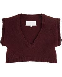 Maison Margiela - Cotton Cropped Top - Lyst