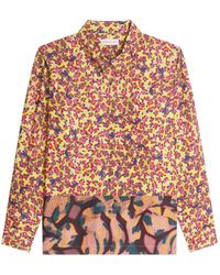 Dries Van Noten - Loose Viscose Shirt - Lyst