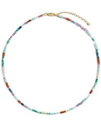 Monica Vinader - Freedom Beaded Gemstone Necklace - Lyst