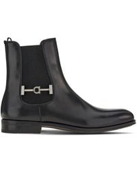 Ferragamo - Buckled Chelsea Boots - Lyst