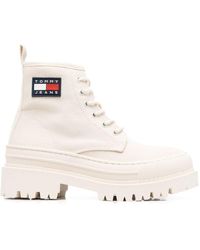 Tommy Hilfiger - Foxing Lace-up Ankle Boots - Lyst