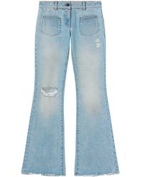 Palm Angels - Low-rise Bootcut Jeans - Lyst