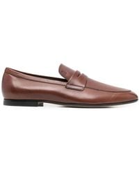 Tod's - Penny-strap Leather Loafers - Lyst