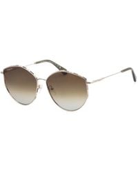 Ferragamo Eyewear - Geometric-Frame Sunglasses - Lyst