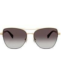 Michael Kors - Chain-Link Metal Sunglasses - Lyst
