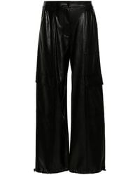 Jonathan Simkhai - Sofia Faux-Leather Cargo Trousers - Lyst