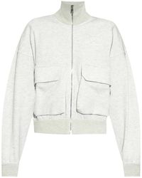 Versace - Sweatshirt mit Reißverschluss - Lyst